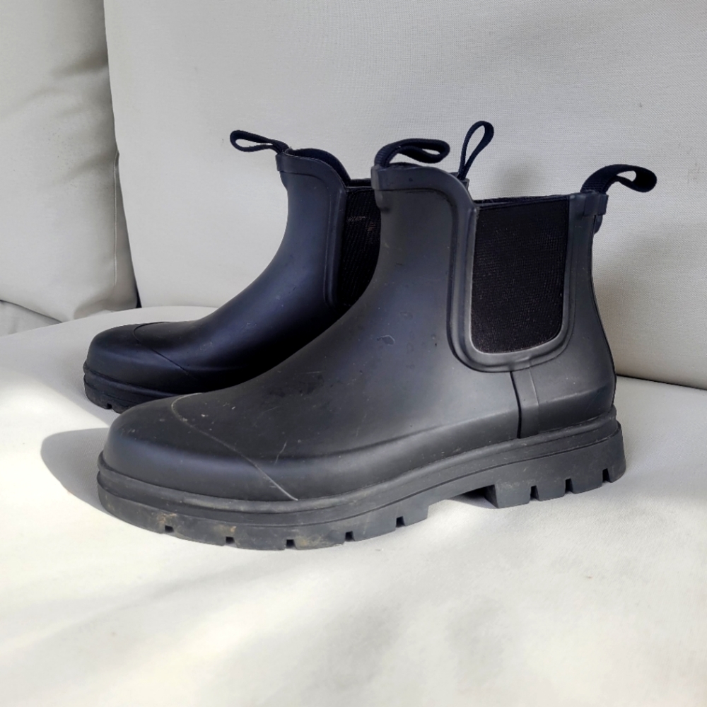 Everlane Lug Sole Rain Boots Size 8